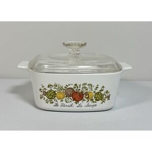 Corning Ware Spice of Life Casserole A-1½-B (1.5 Quart) casserole with Glass Lid